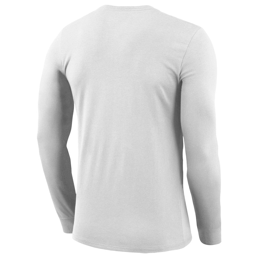 Illinois Fighting Illini 2026 Basketball On-Court Bench Long Sleeve T-Shirt - White