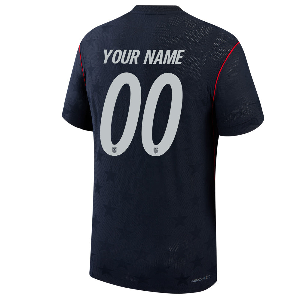 USMNT 2026 Away Match Jersey - Personalized - Blue, Men