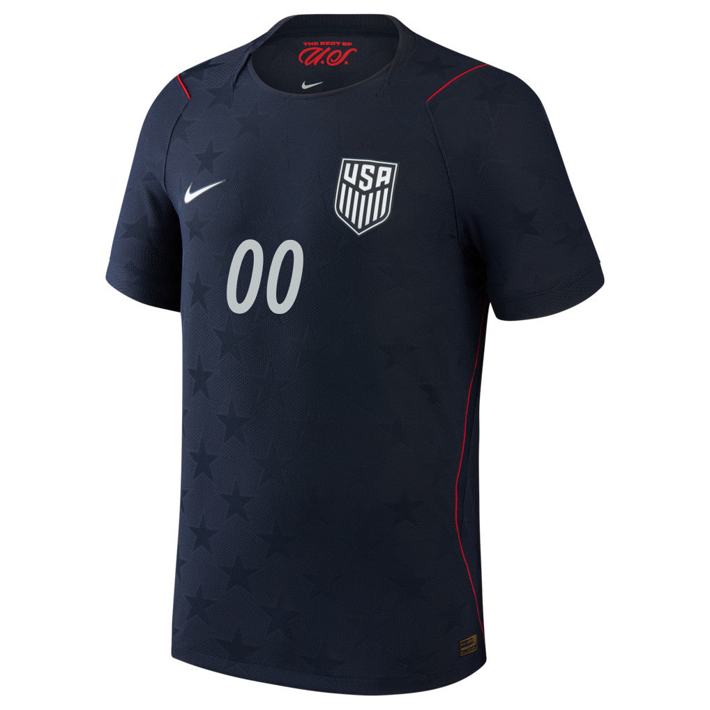USMNT 2026 Away Match Jersey - Personalized - Blue, Men