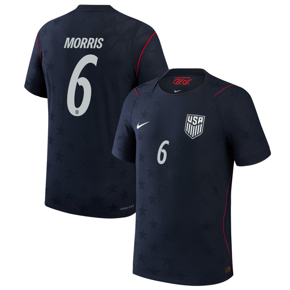 Cristian Roldan 6 USMNT 2026 Away Match Jersey - Blue Men