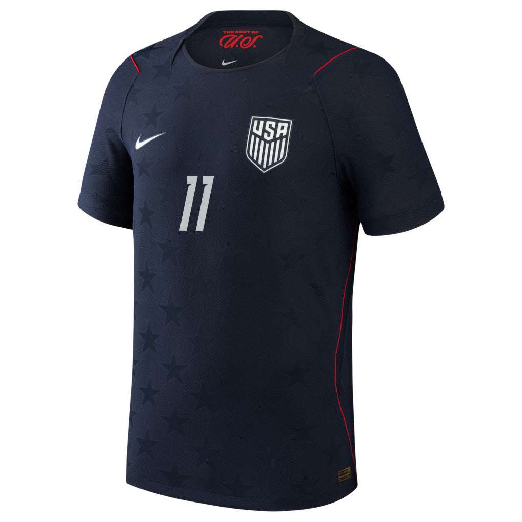 Tanner Tessmann 11 USMNT 2026 Away Match Jersey - Blue Men