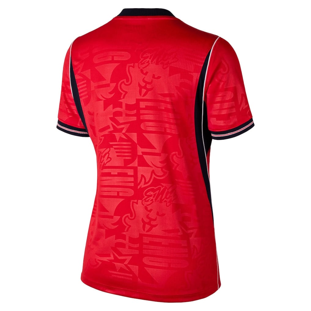 England National Team Women's 2026 Away Stadium Jersey - Red