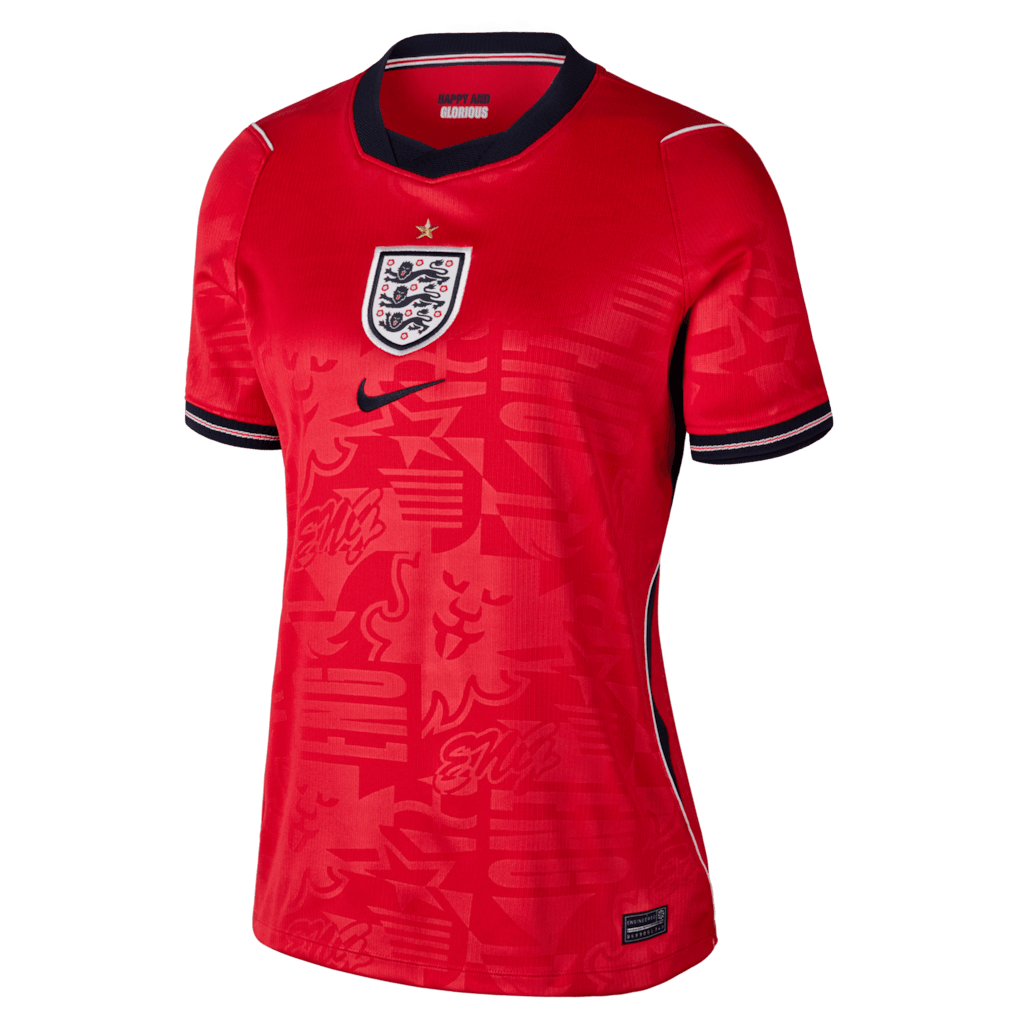 England National Team Women's 2026 Away Stadium Jersey - Red