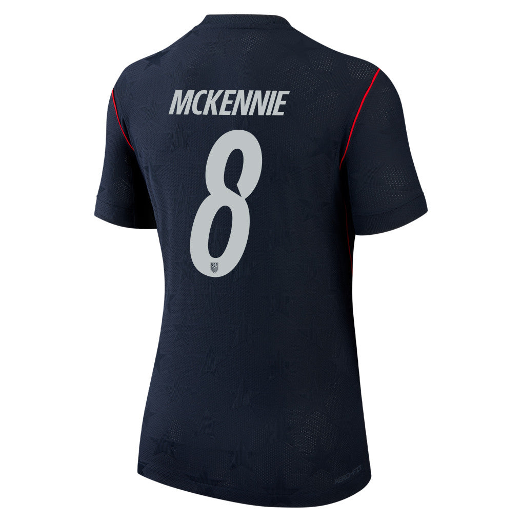 Weston McKennie 8 USMNT 2026 Women's Away Match Jersey - Black