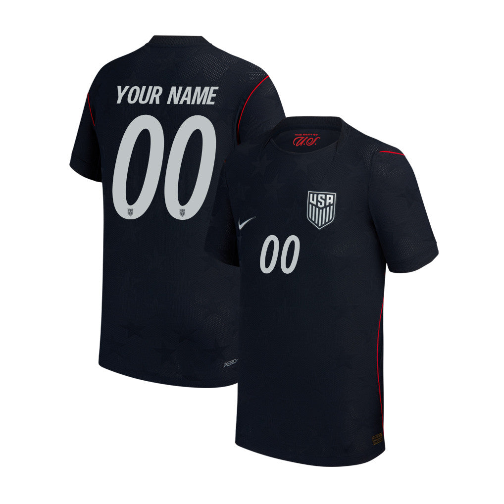 USMNT Youth 2026 Away Match Jersey - Personalized - Blue