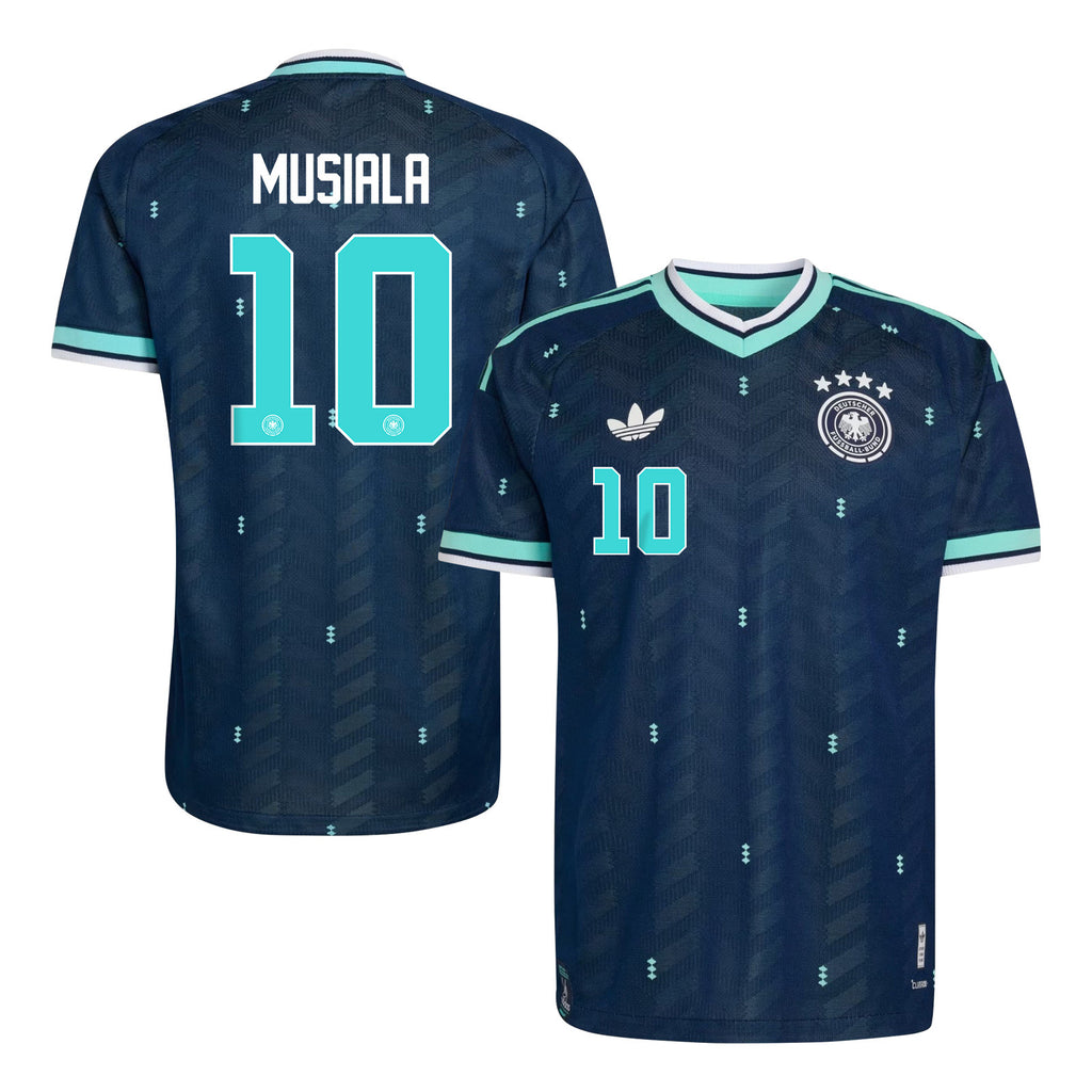 Jamal Musiala 10 Germany National Team 2026 Away Jersey - Navy, Men