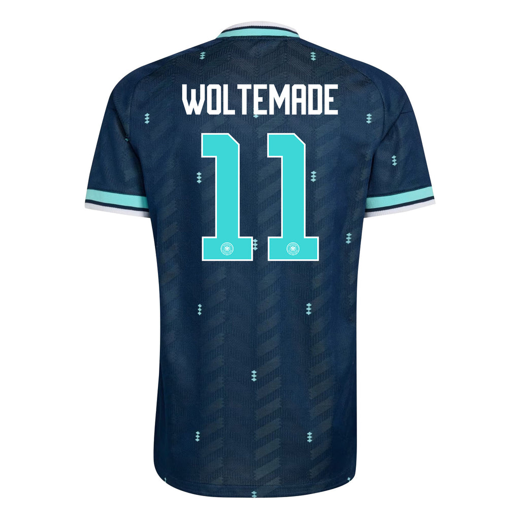 Nick Woltemade 11 Germany National Team 2026 Away Jersey - Navy, Men