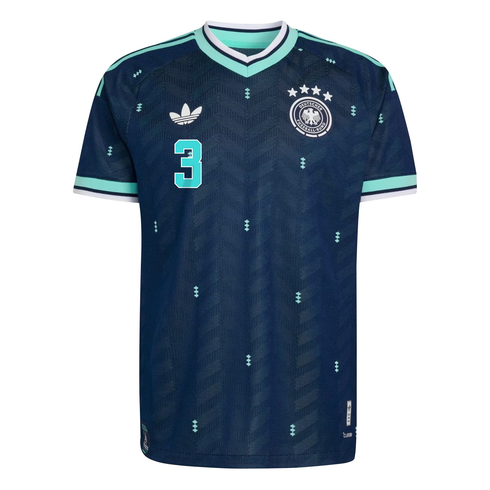 Waldemar Anton 3 Germany National Team 2026 Away Jersey - Navy, Men
