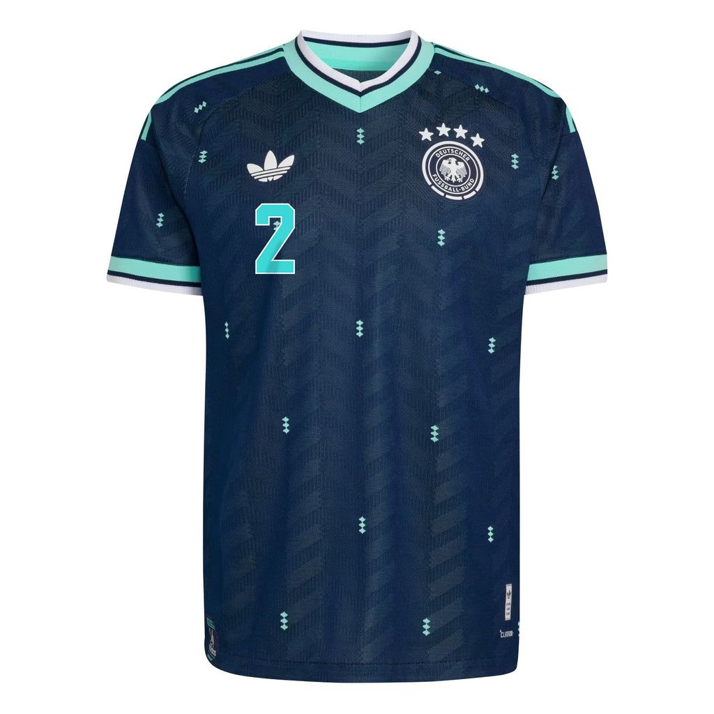 Malick Thiaw 2 Germany National Team 2026 Away Jersey - Navy, Men