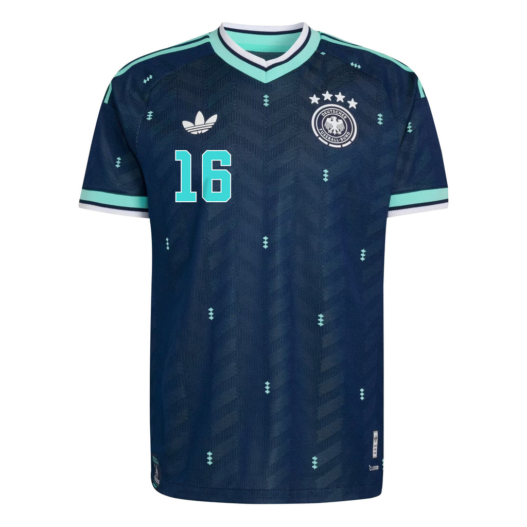 Kevin Schade 16 Germany National Team 2026 Away Jersey - Navy, Men