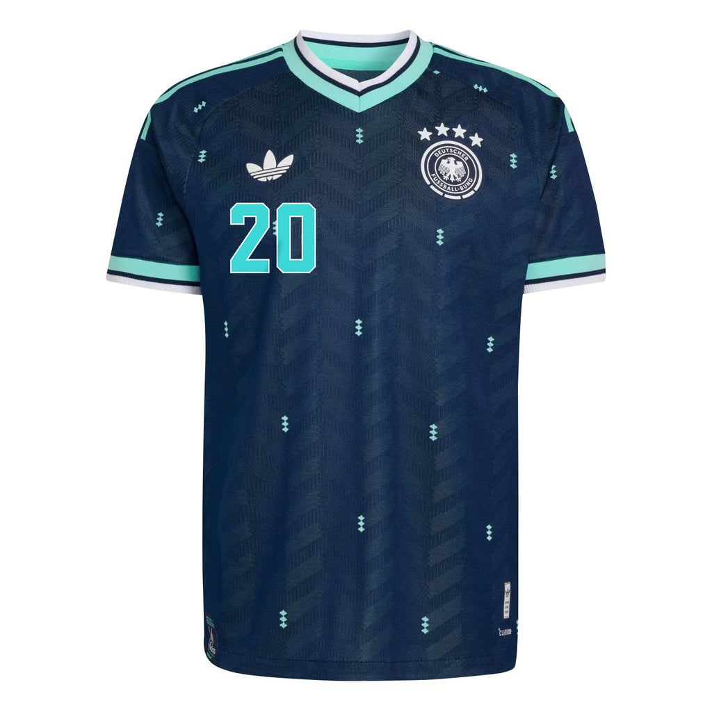 Serge Gnabry 20 Germany National Team 2026 Away Jersey - Navy, Men