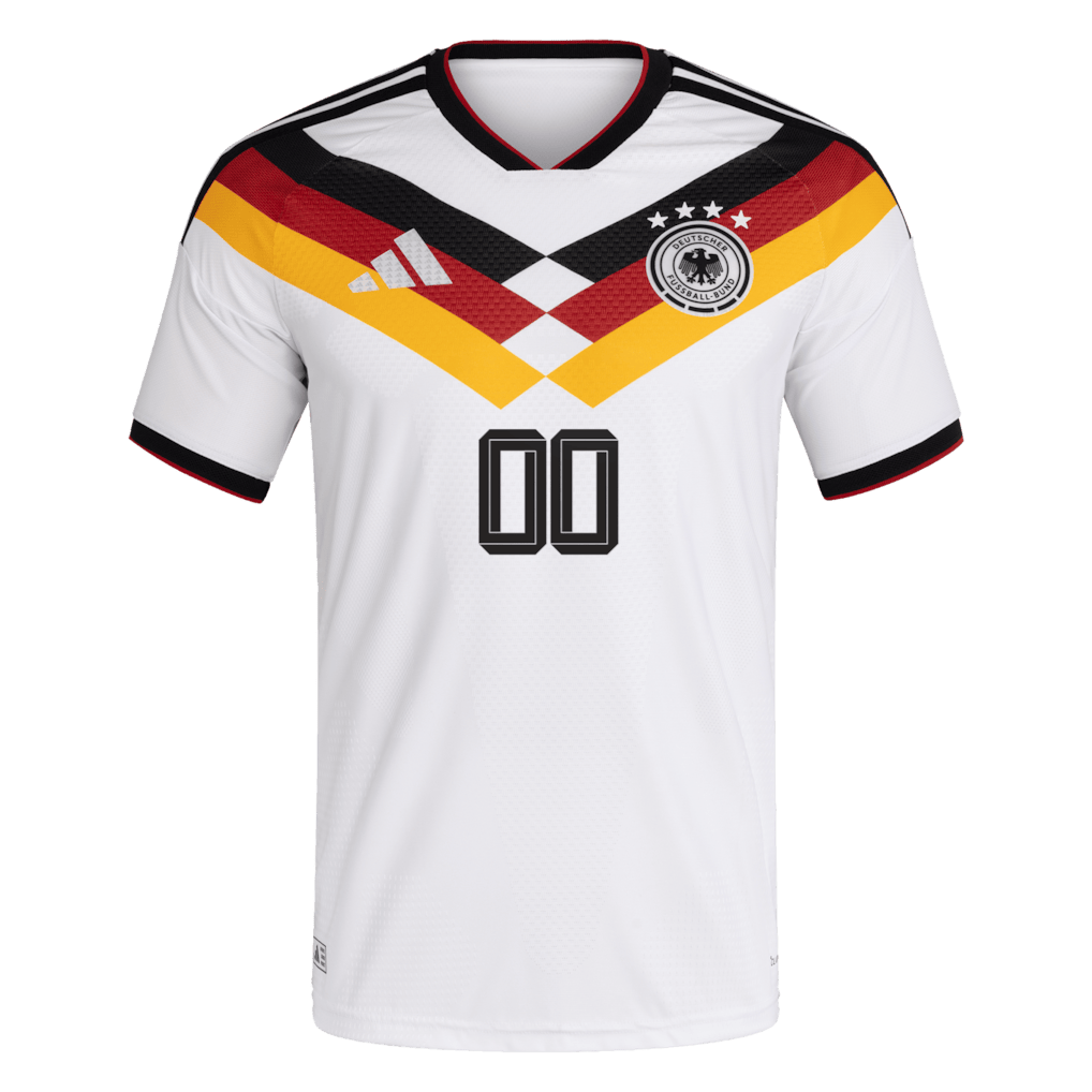 Germany National Team 2026 Home Jersey - Personalized - White , Men