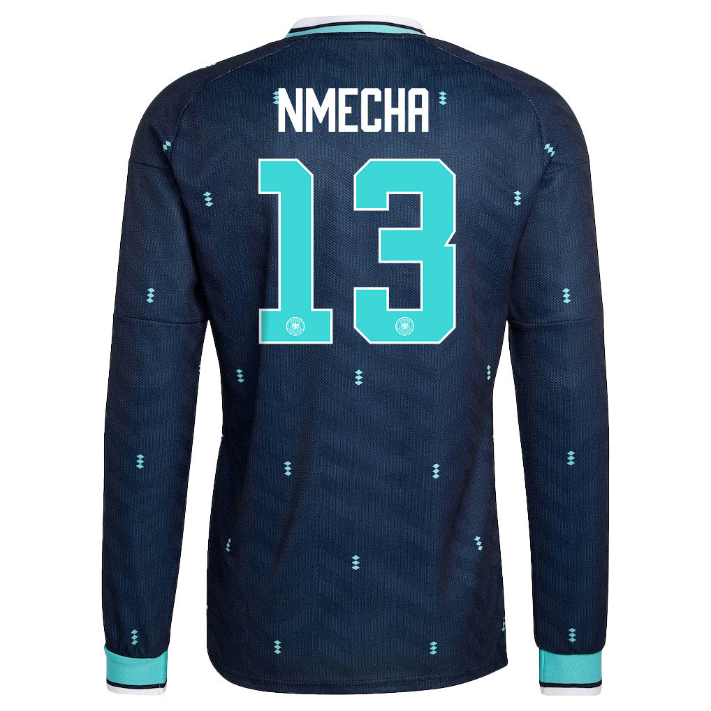 Felix Nmecha 13 Germany National Team 2026 Away Long Sleeve Jersey - Navy