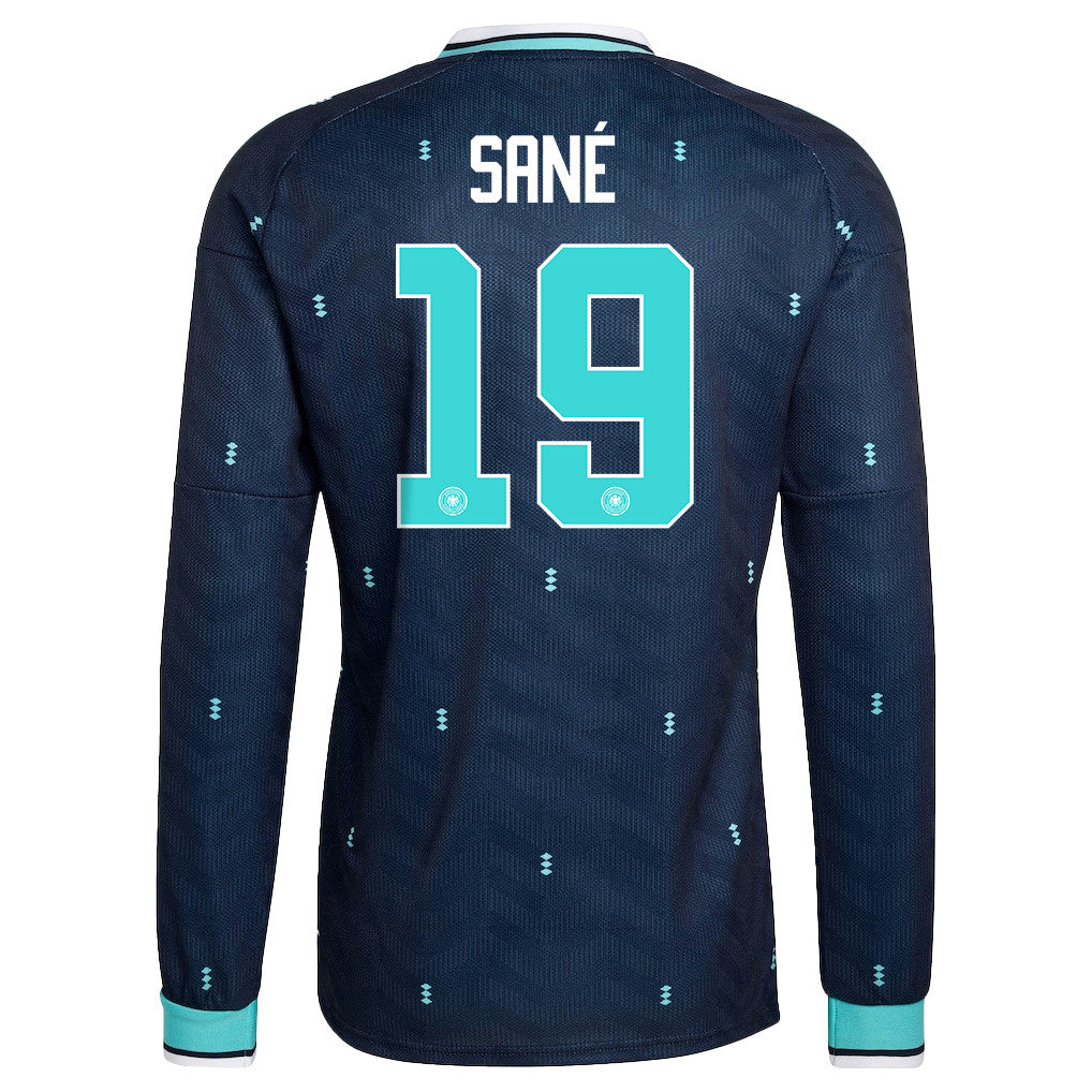 Leroy Sané 19 Germany National Team 2026 Away Long Sleeve Jersey - Navy