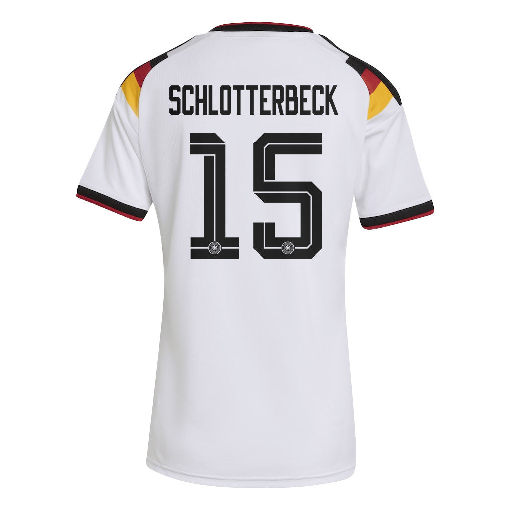 Nico Schlotterbeck 15 Women's Germany National Team 2026 Home Jersey - White