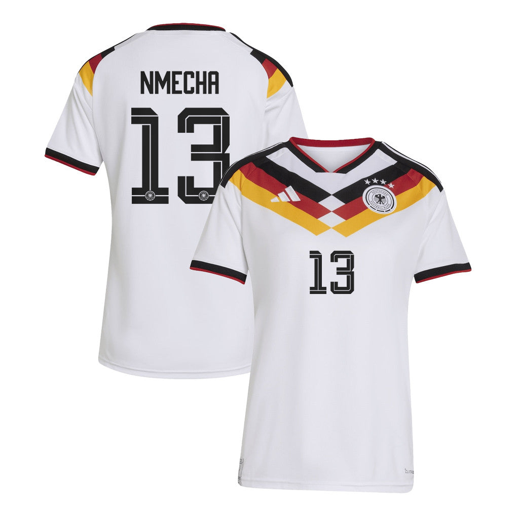 Felix Nmecha 13 Women's Germany National Team 2026 Home Jersey - White