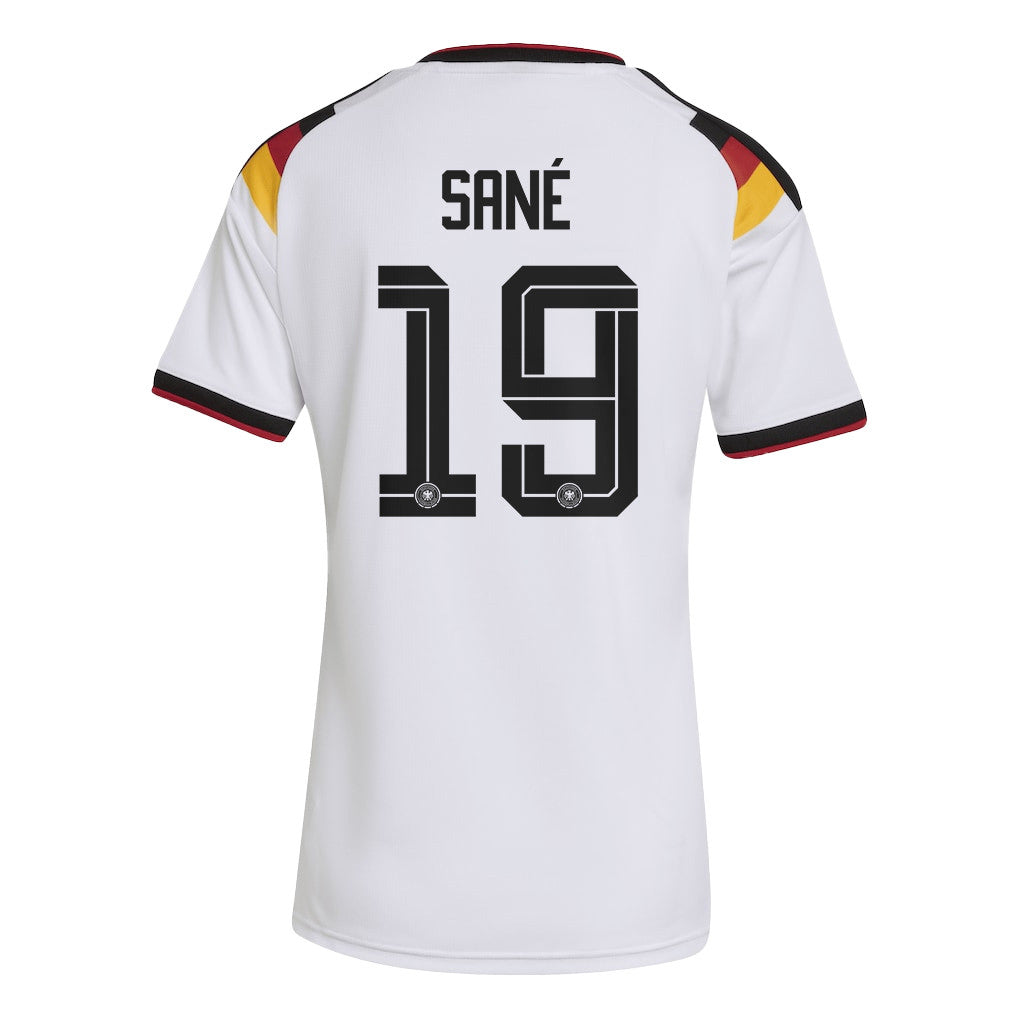 Leroy Sané 19 Women's Germany National Team 2026 Home Jersey - White