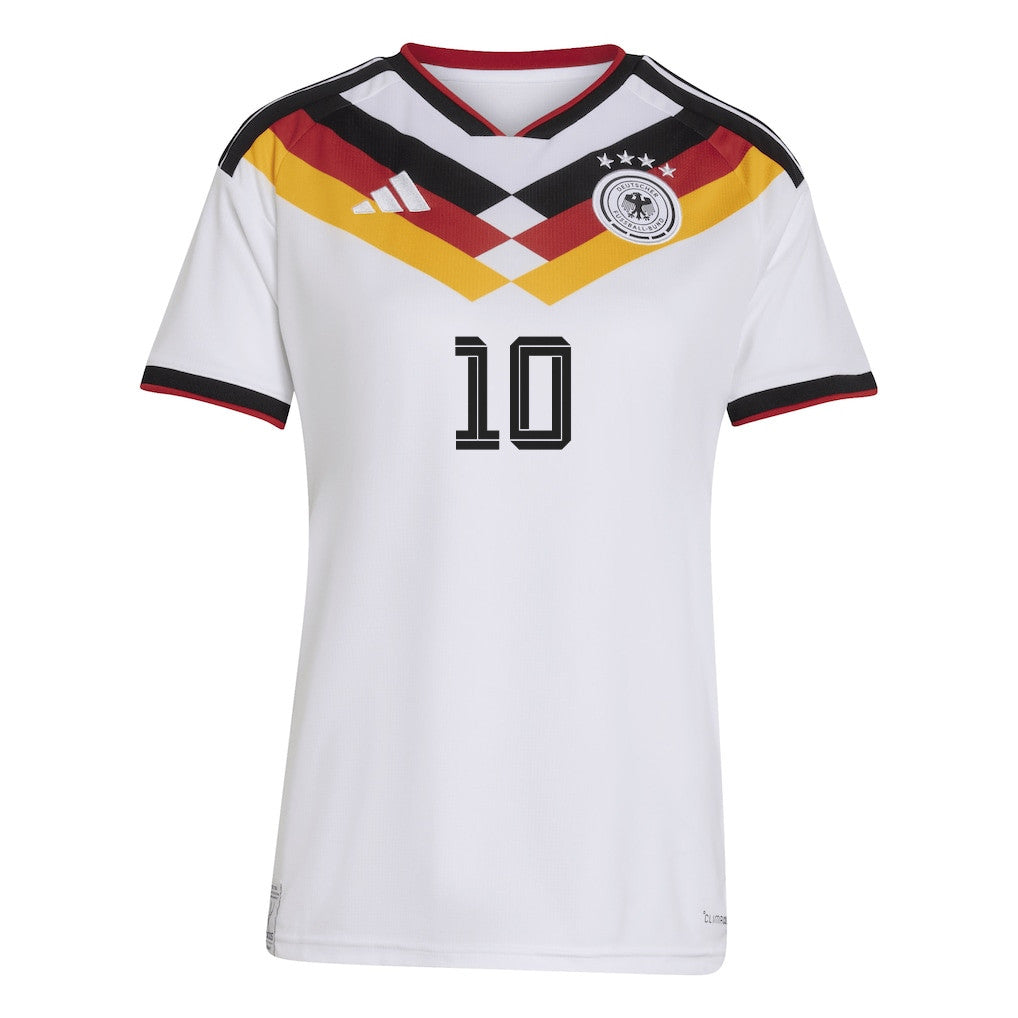 Jonathan Burkardt 10 Women's Germany National Team 2026 Home Jersey - White