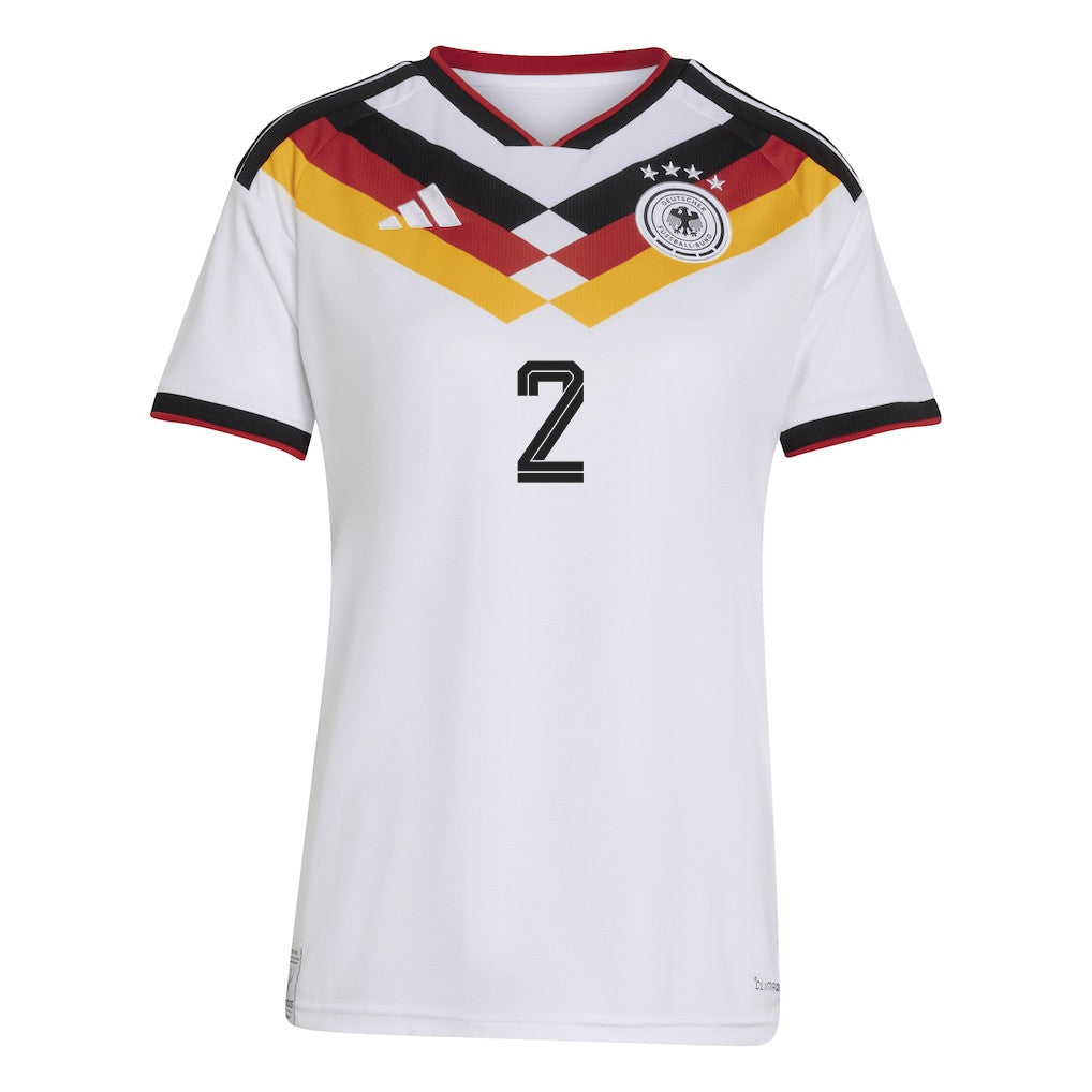 Antonio Rüdiger 2 Women's Germany National Team 2026 Home Jersey - White