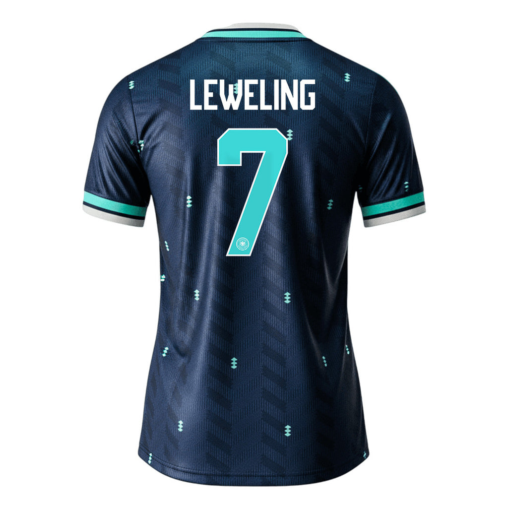 Jamie Leweling 7 Women's Germany National Team 2026 Away Jersey - Navy