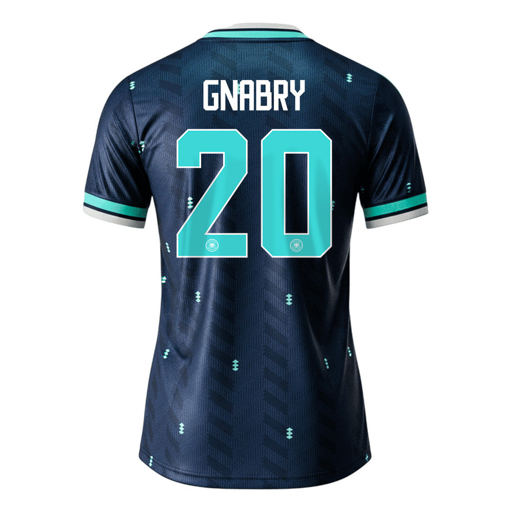 Serge Gnabry 20 Women's Germany National Team 2026 Away Jersey - Navy