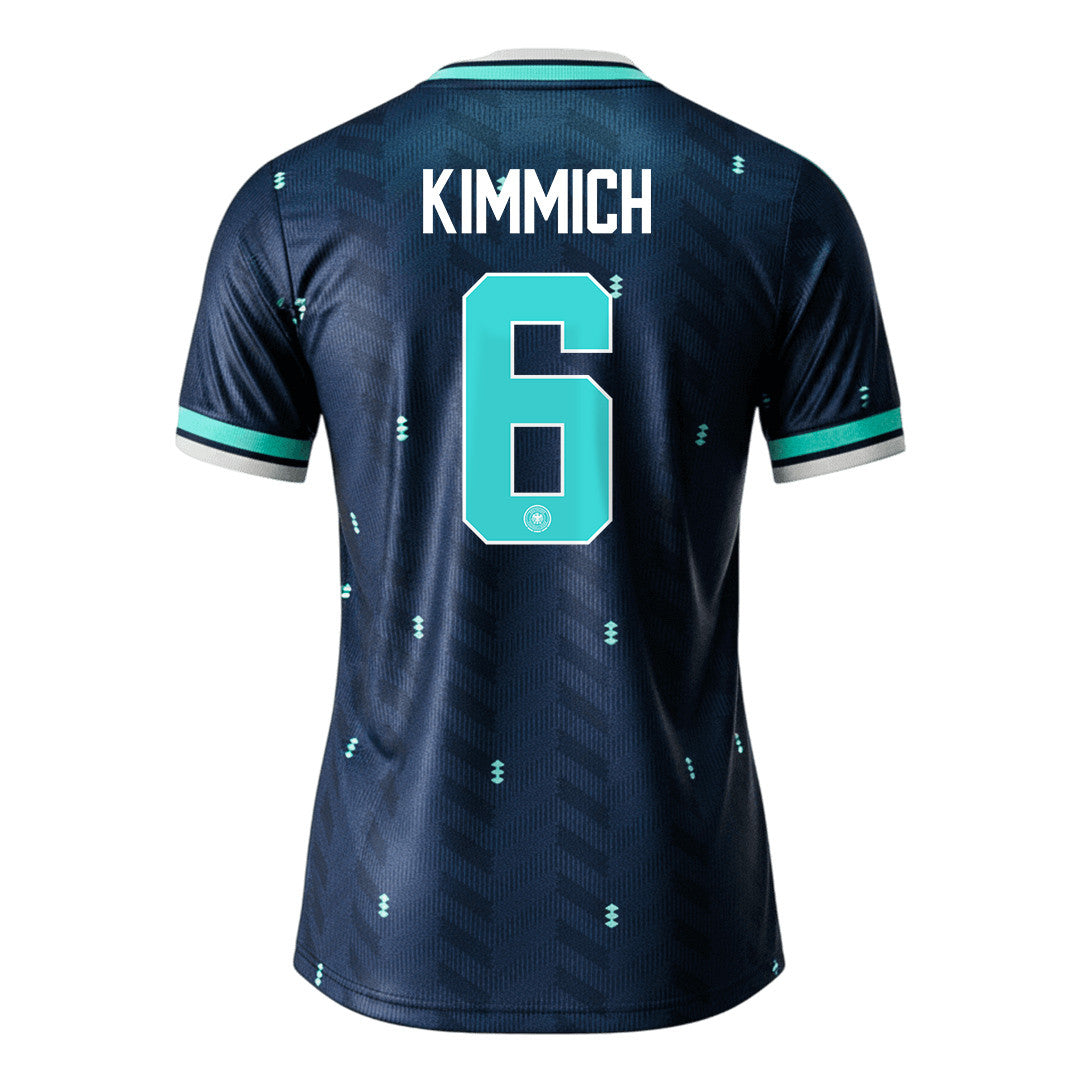 Joshua Kimmich 6 Women's Germany National Team 2026 Away Jersey - Navy