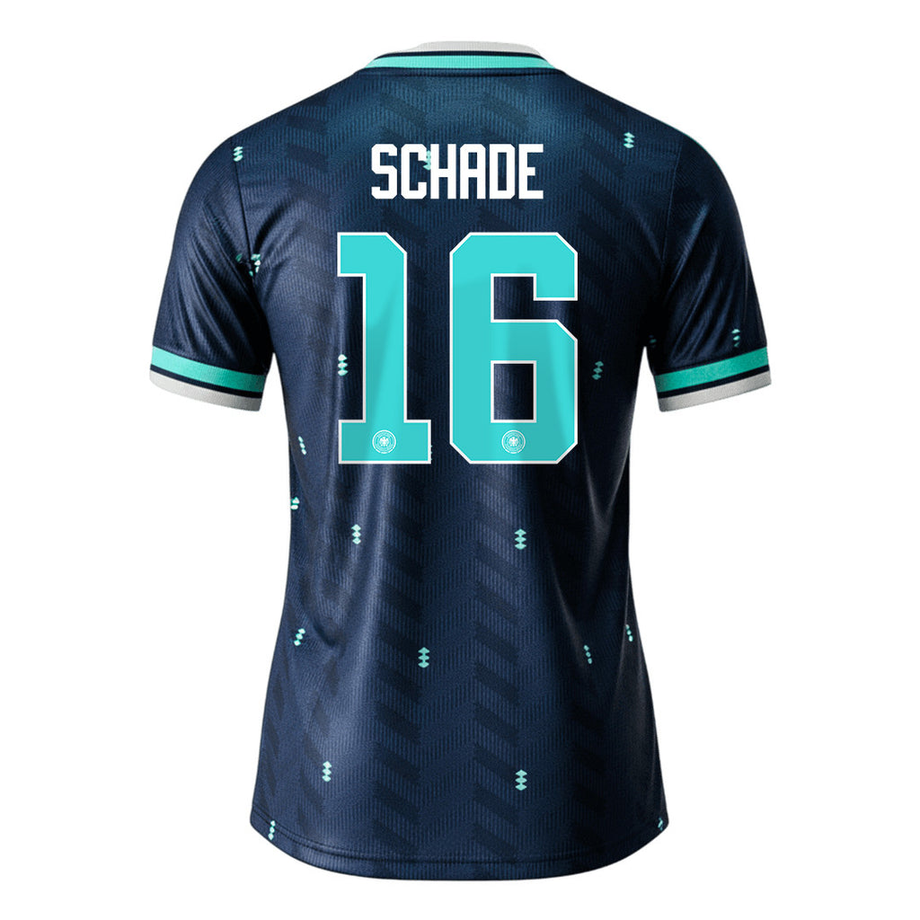 Kevin Schade 16 Women's Germany National Team 2026 Away Jersey - Navy