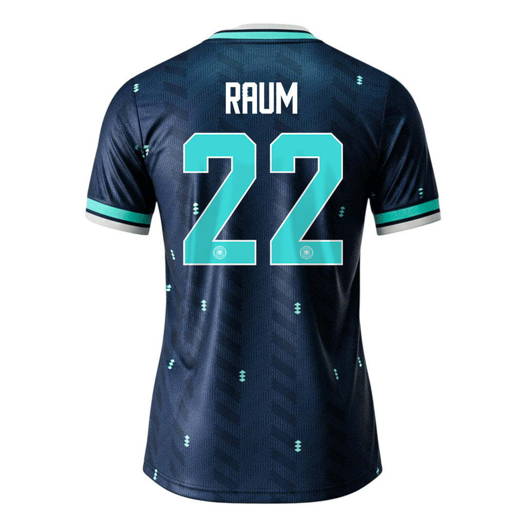 David Raum 22 Women's Germany National Team 2026 Away Jersey - Navy