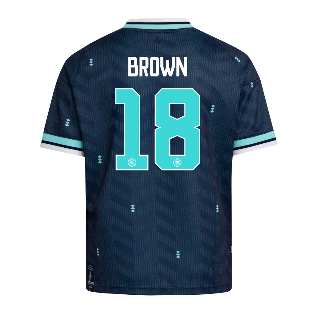 Nathaniel Brown 18 Youth Germany National Team 2026 Away Jersey - Navy
