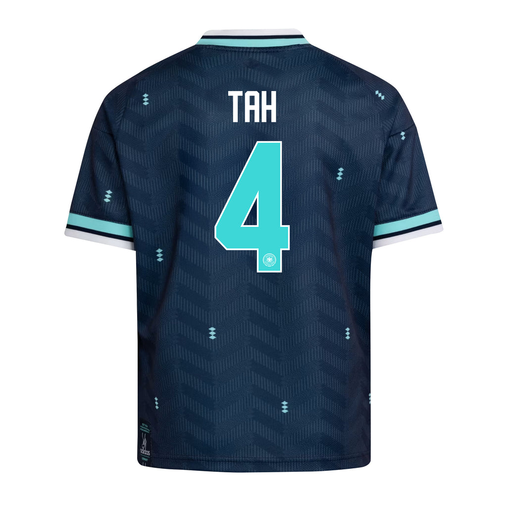 Jonathan Tah 4 Youth Germany National Team 2026 Away Jersey - Navy