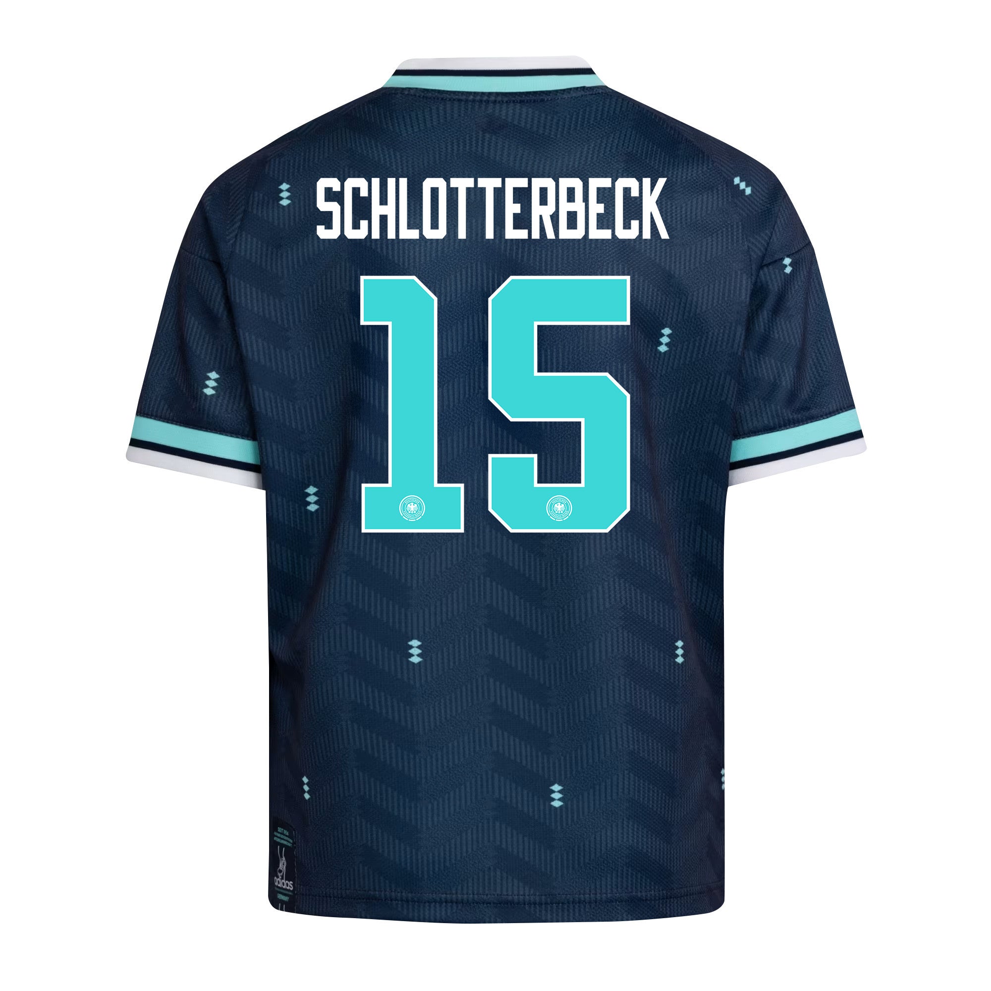 Nico Schlotterbeck 15 Youth Germany National Team 2026 Away Jersey - Navy