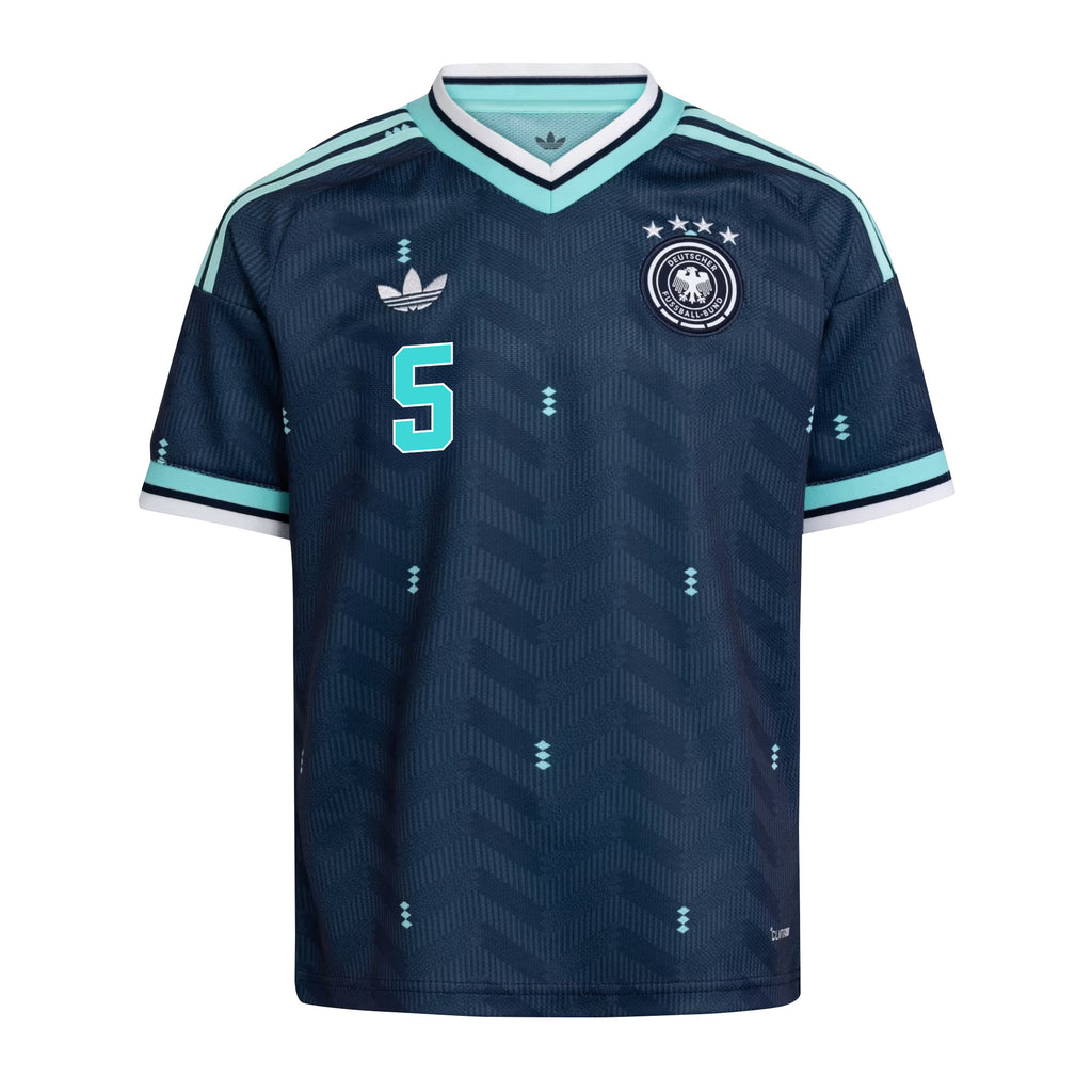 Aleksandar Pavlovic 5 Youth Germany National Team 2026 Away Jersey - Navy