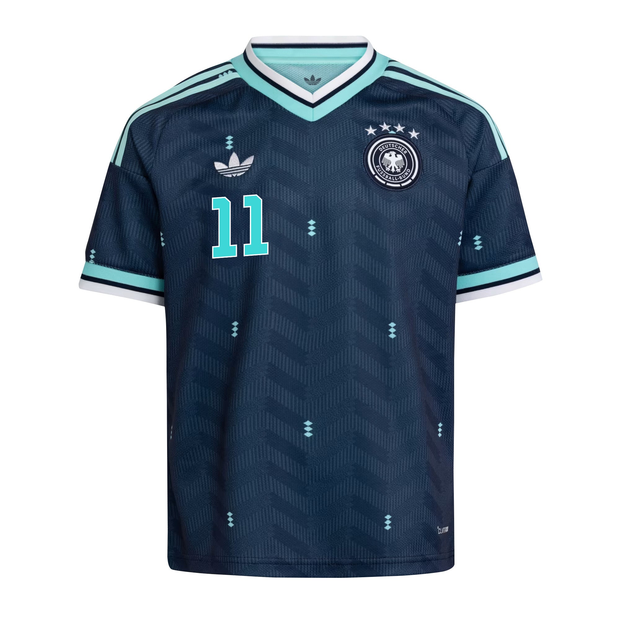 Nick Woltemade 11 Youth Germany National Team 2026 Away Jersey - Navy