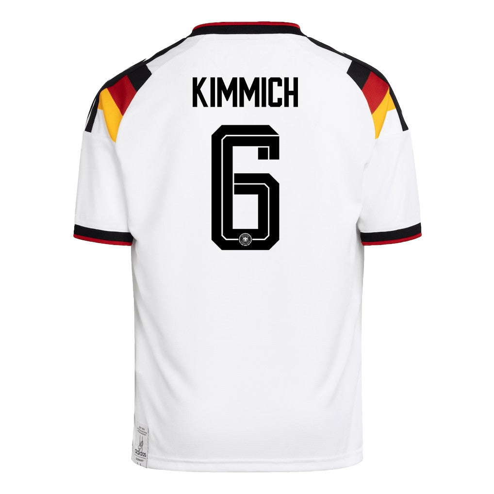 Joshua Kimmich 6 Youth Germany National Team 2026 Home Jersey - White