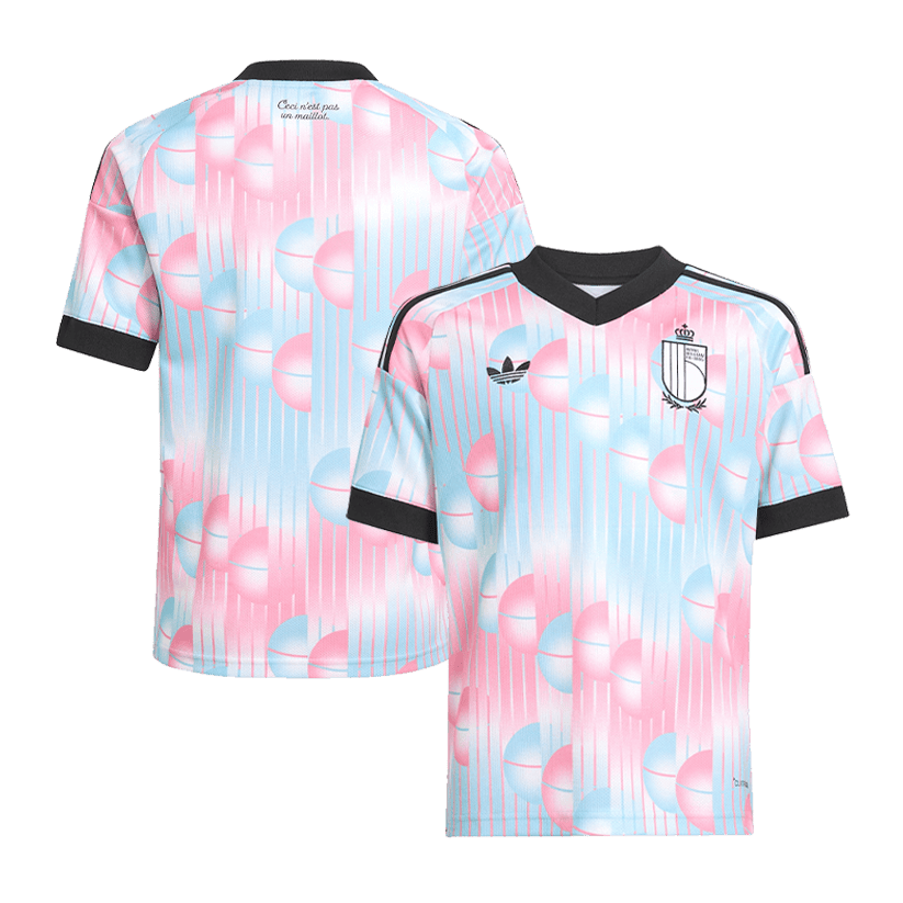 Belgium National Team 2026 Youth Away Jersey - Light Blue