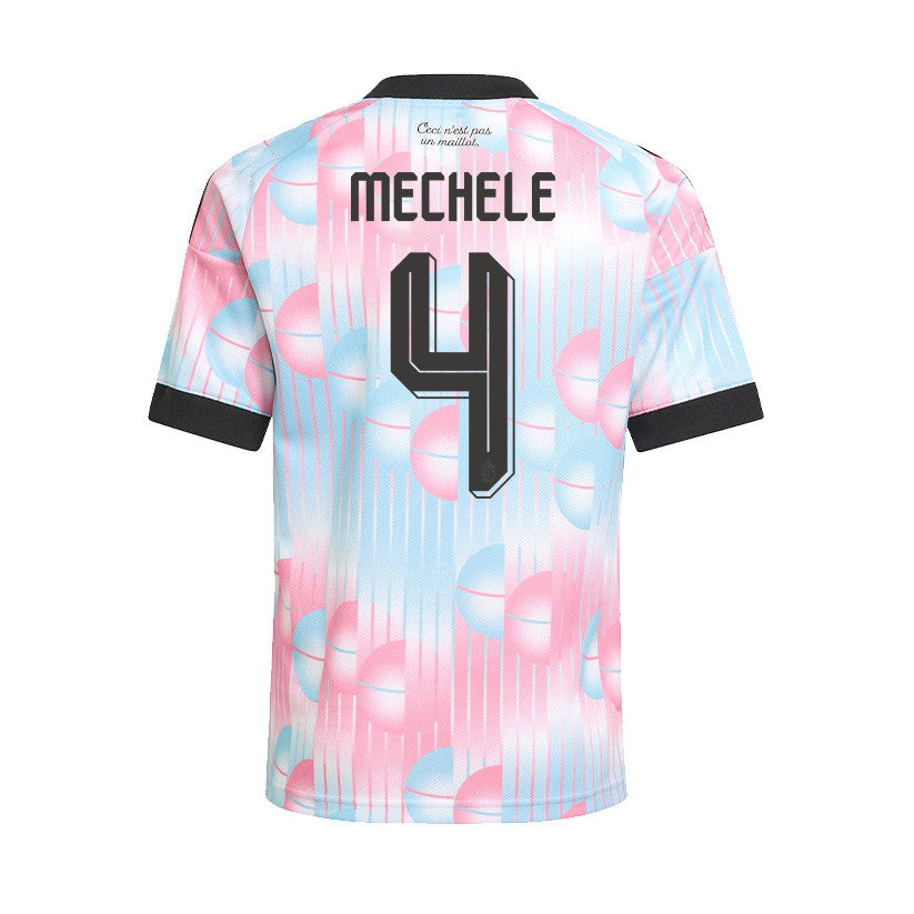 Brandon Mechele 4 Youth Belgium National Team 2026 Away Jersey - Light Blue