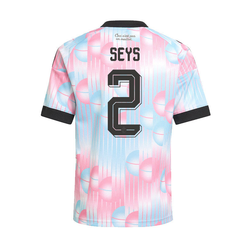 Joaquin Seys 2 Youth Belgium National Team 2026 Away Jersey - Light Blue