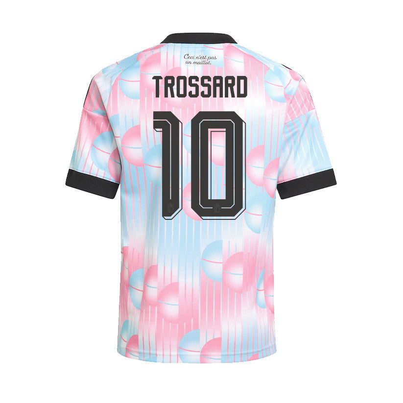 Leandro Trossard 10 Youth Belgium National Team 2026 Away Jersey - Light Blue
