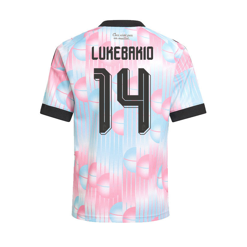 Dodi Lukebakio 14 Youth Belgium National Team 2026 Away Jersey - Light Blue