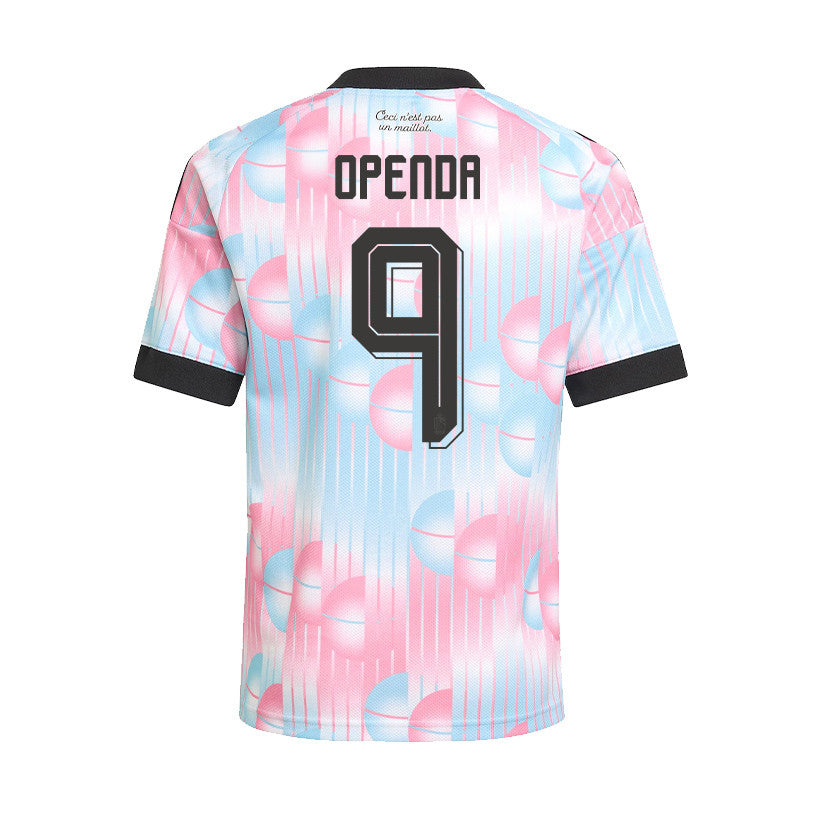 Loïs Openda 9 Youth Belgium National Team 2026 Away Jersey - Light Blue