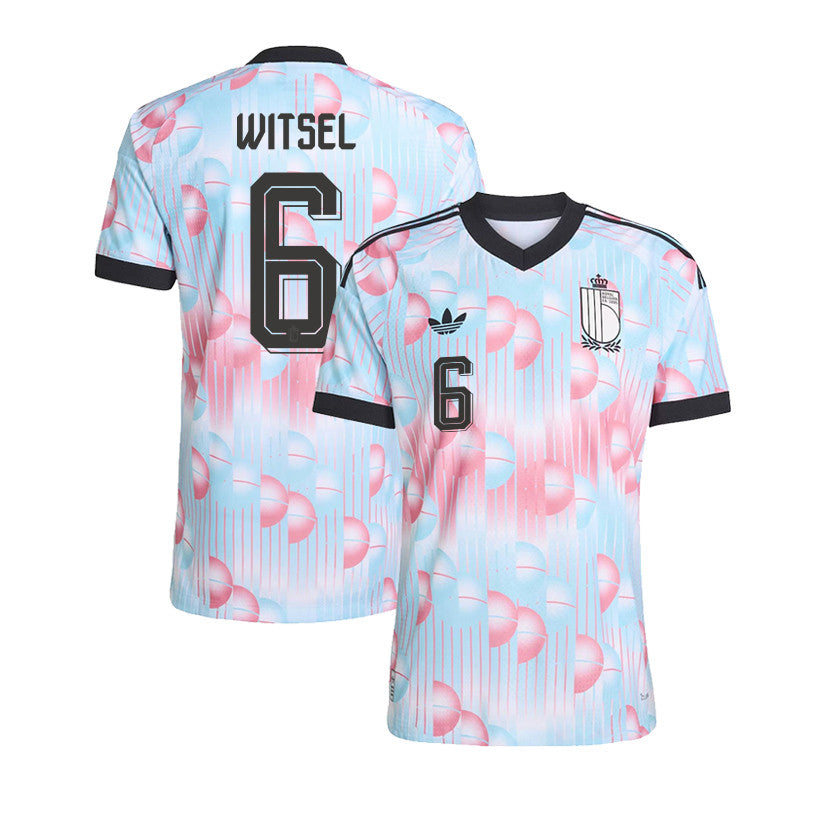 Axel Witsel 6 Belgium National Team 2026 Away Jersey - Light Blue, Men
