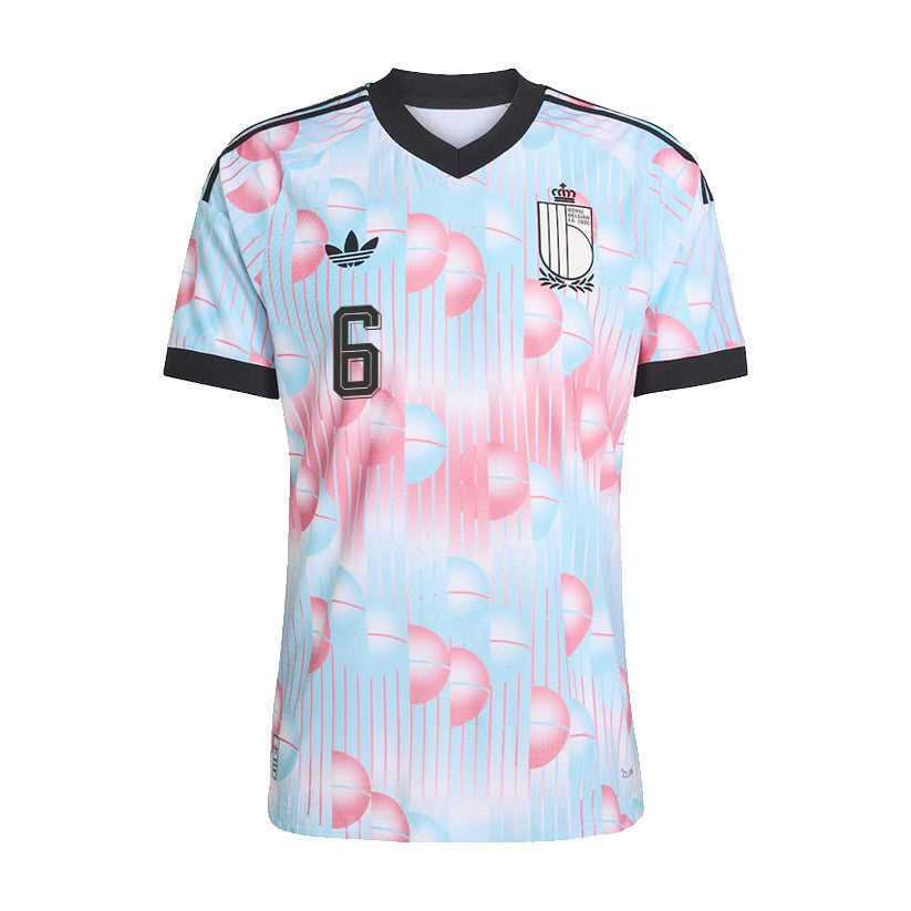 Axel Witsel 6 Belgium National Team 2026 Away Jersey - Light Blue, Men