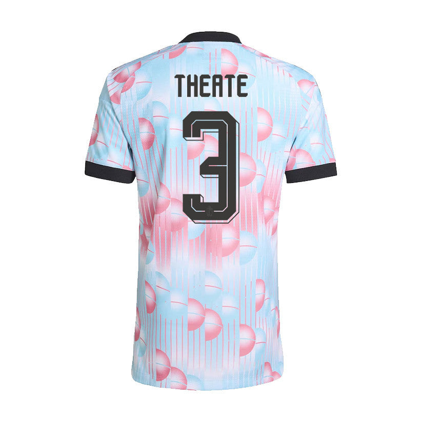 Arthur Theate 3 Belgium National Team 2026 Away Jersey - Light Blue, Men