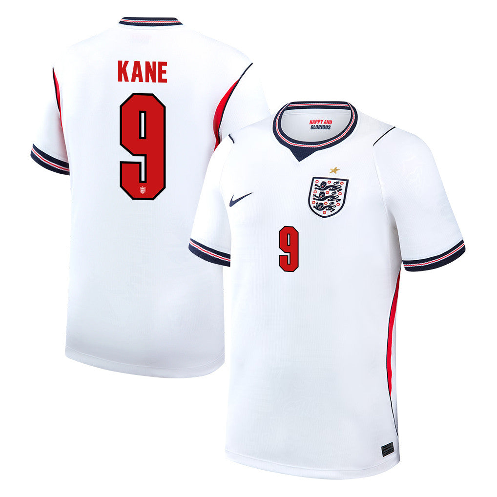 Harry Kane 9 England National Team 2026 Home Jersey - White, Men
