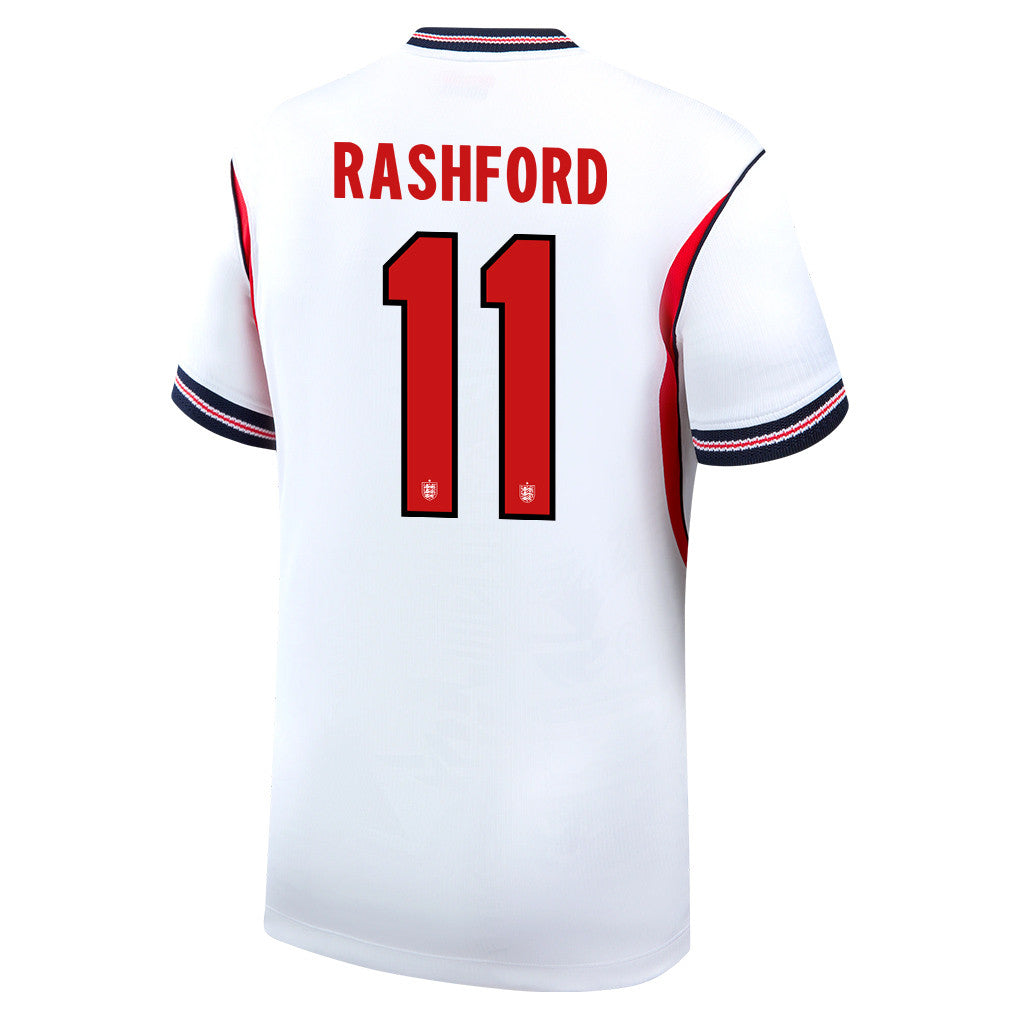 Marcus Rashford 11 England National Team 2026 Home Jersey - White, Men