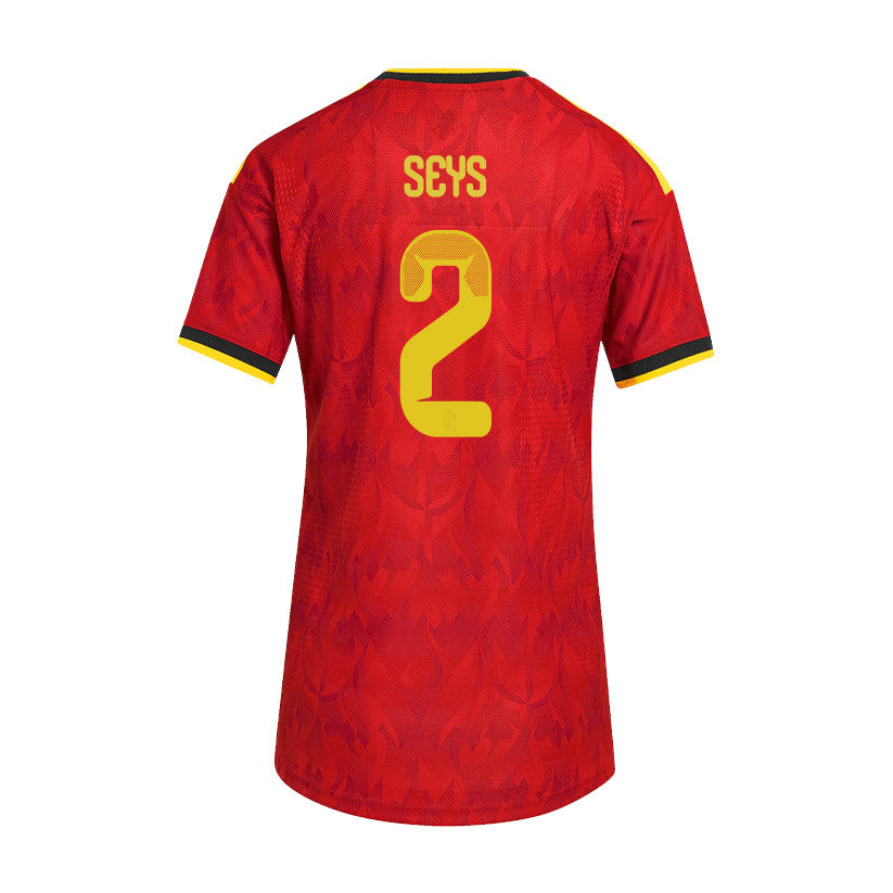 Joaquin Seys 2 Women's Belgium National Team 2026 Home Jersey - Red