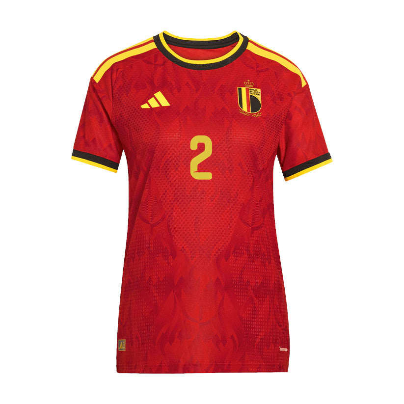 Joaquin Seys 2 Women's Belgium National Team 2026 Home Jersey - Red