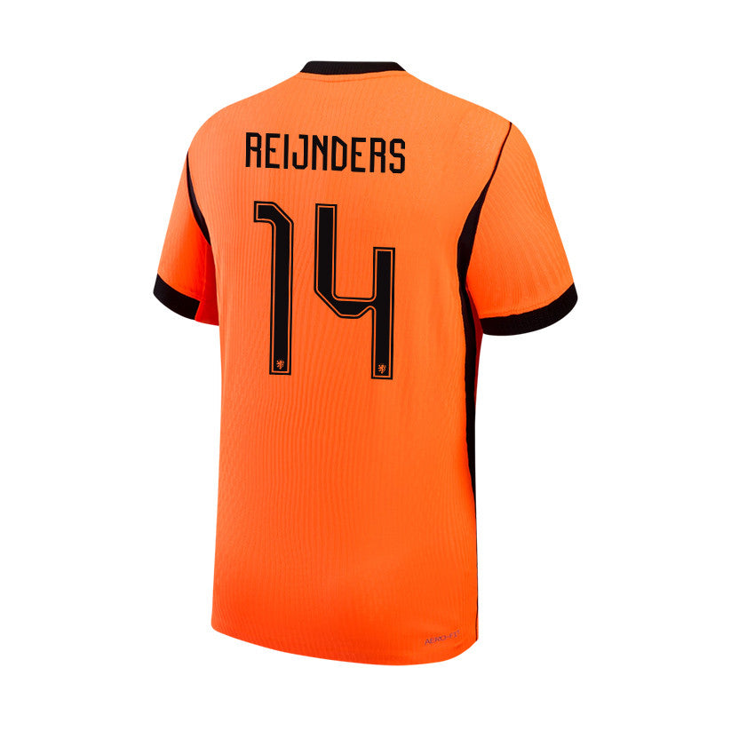 Tijjani Reijnders 14 Netherlands National Team 2026 Home Jersey - Orange, Men