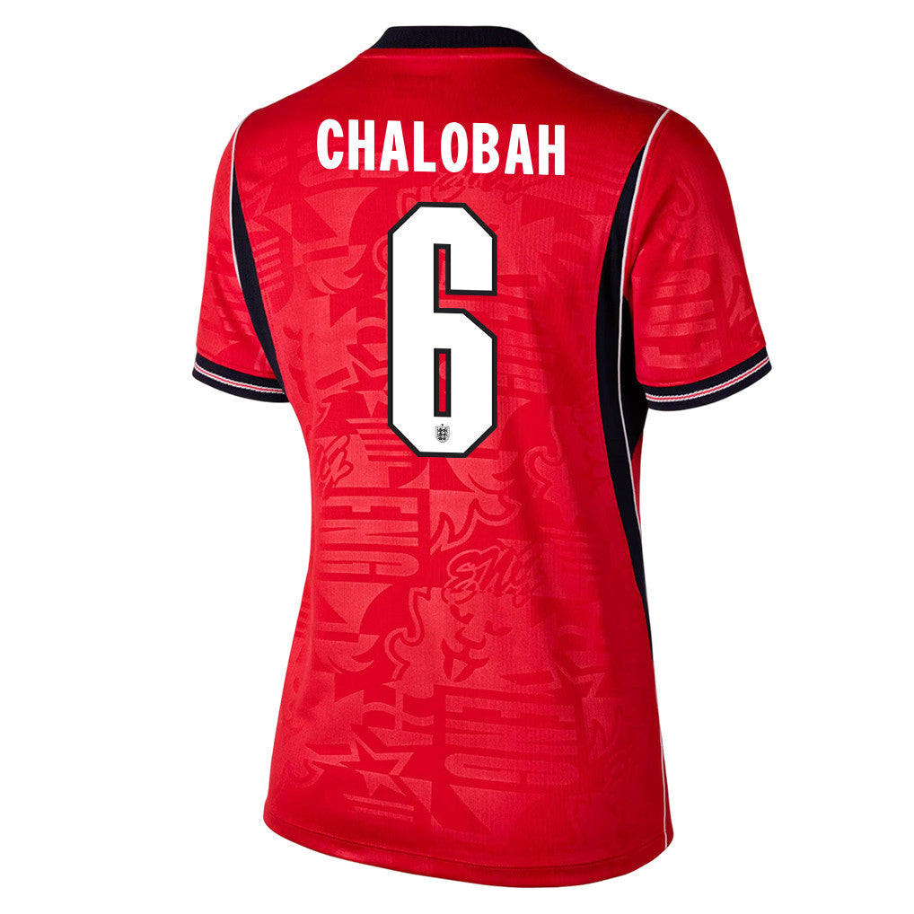 Trevoh Chalobah 6 Women's England National Team 2026 Away Jersey - Red