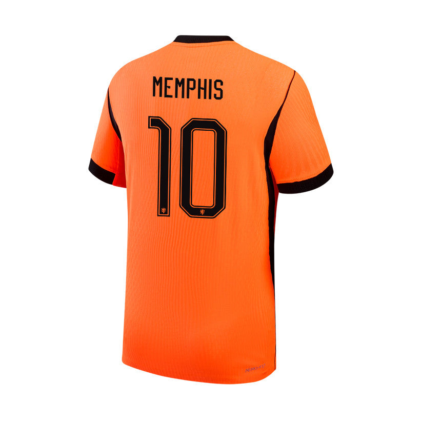 Memphis Depay 10 Netherlands National Team 2026 Home Jersey - Orange, Men
